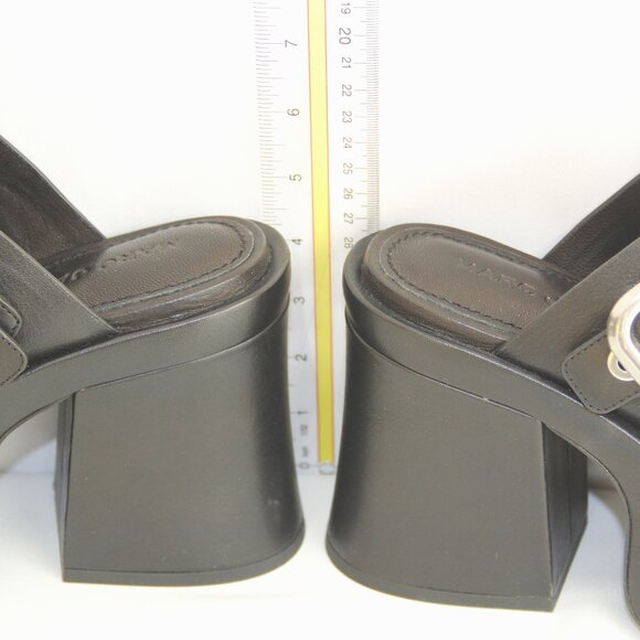 New In Box Marc Jacobs The J Marc Leather Clog Size 6 US/36 EU - Picture 5 of 13